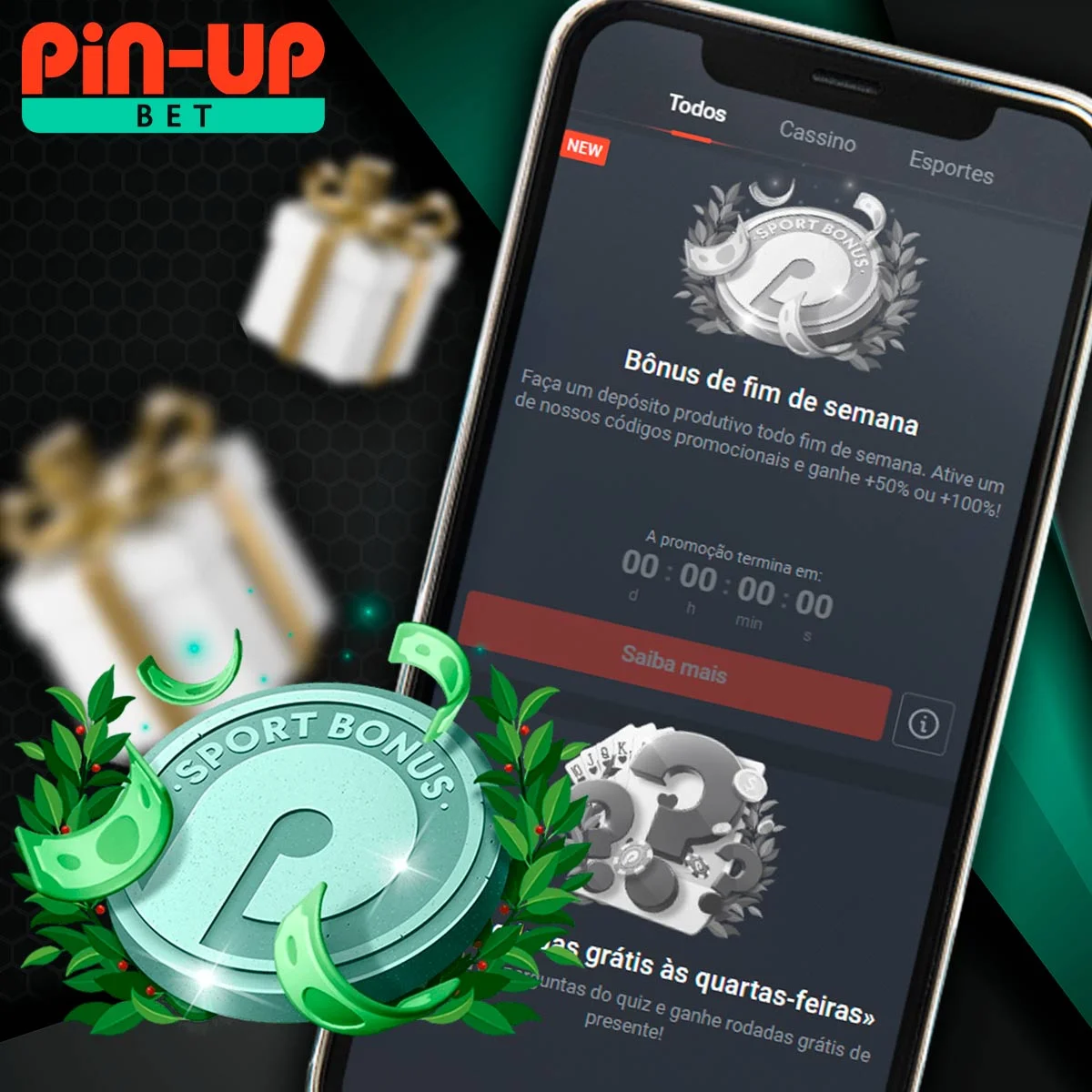 Bônus de fim de semana esportivo no aplicativo Pin Up no mercado brasileiro