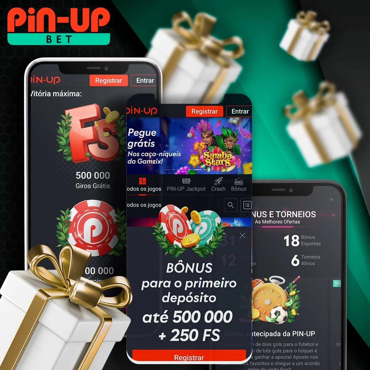Bônus e promoções no aplicativo Pin Up no mercado brasileiro