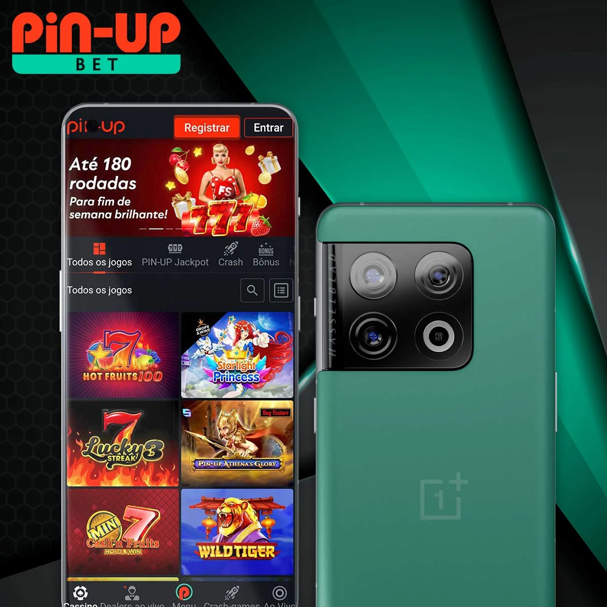 Como instalar o aplicativo Android da casa de apostas Pin Up no Brasil