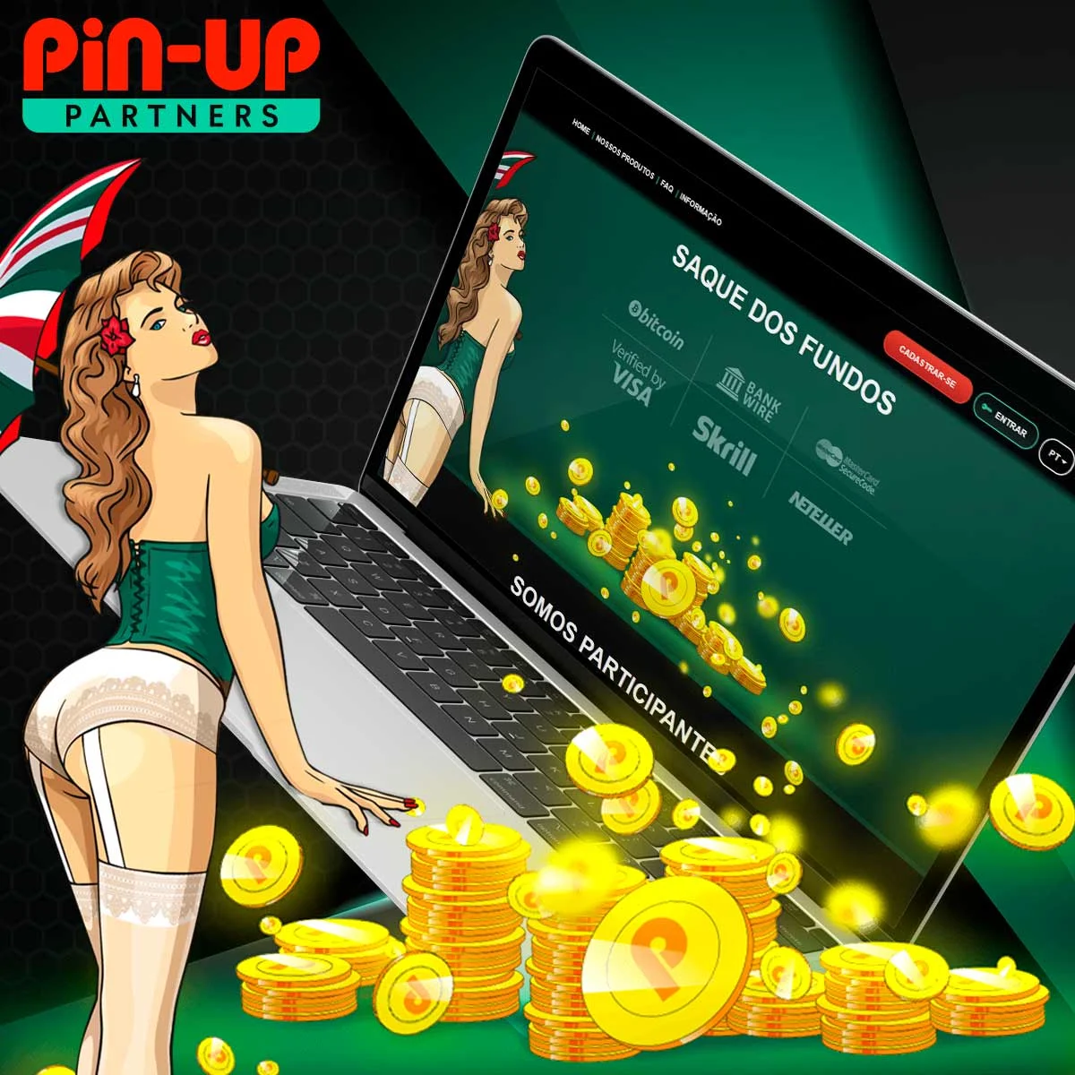 Como são feitos os pagamentos à casa de apostas Pin Up no mercado brasileiro?