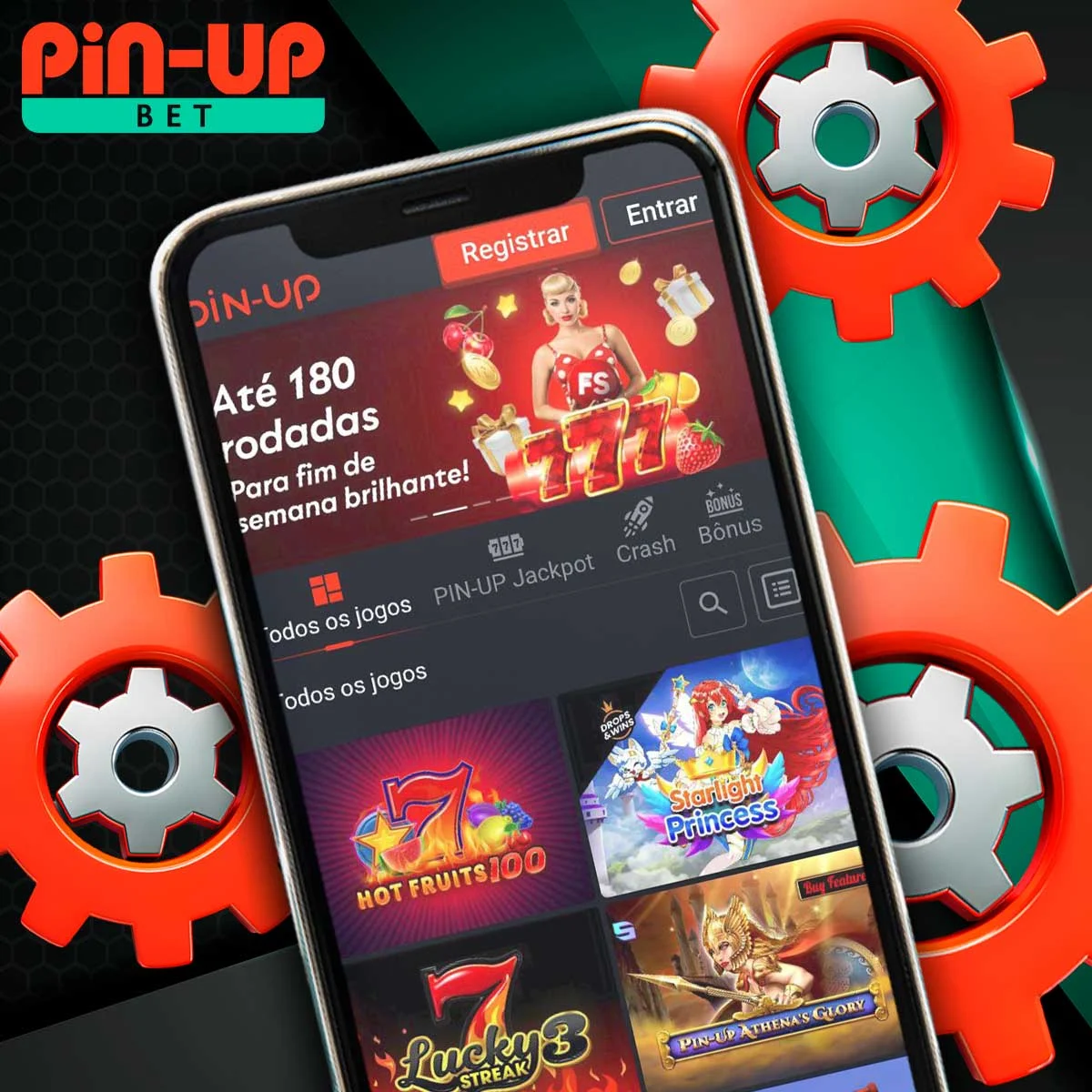 Principais recursos do aplicativo móvel da casa de apostas Pin Up no Brasil