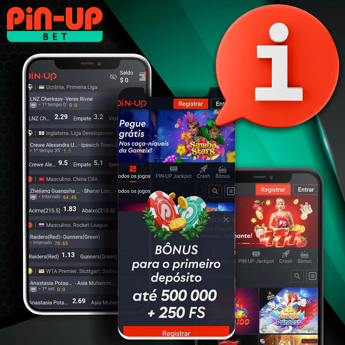 Tudo sobre o aplicativo Android da casa de apostas Pin Up no Brasil