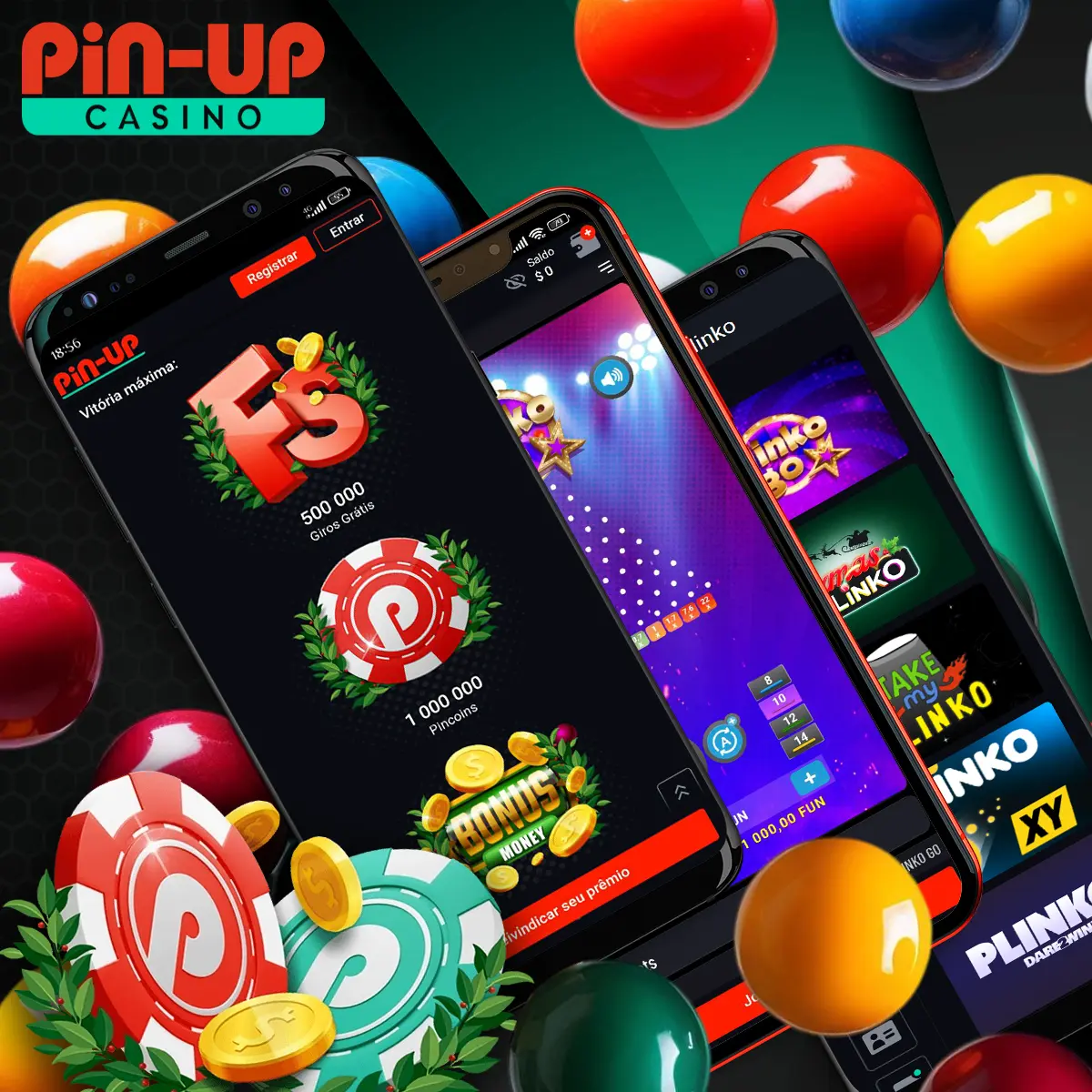 Bônus e promoções Pin-Up para usuários brasileiros