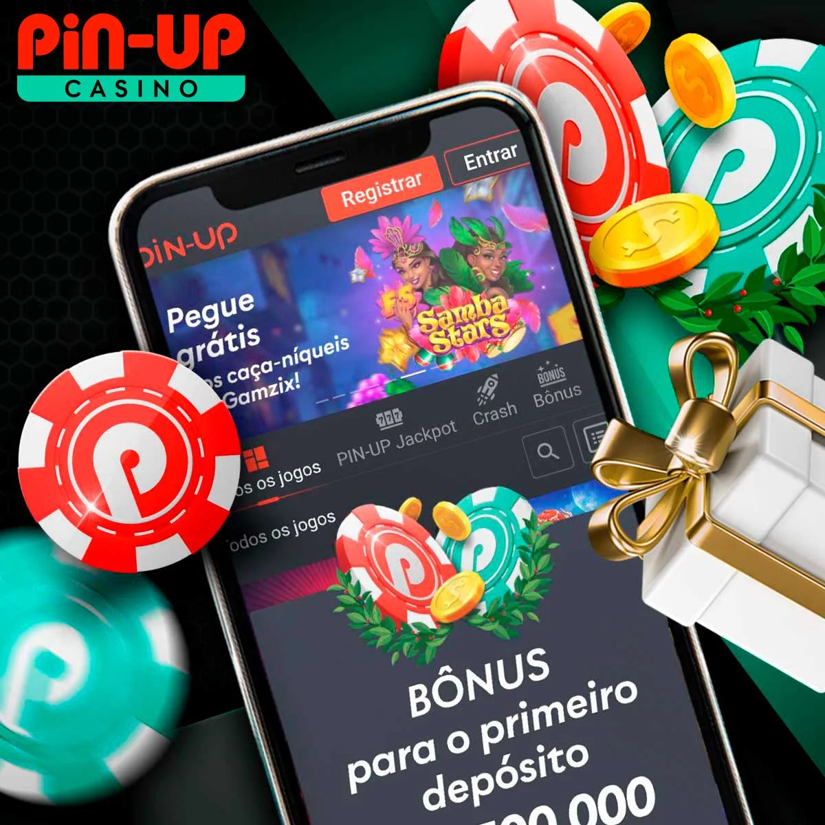 Como obter o bônus de boas-vindas da Pin Up no mercado brasileiro