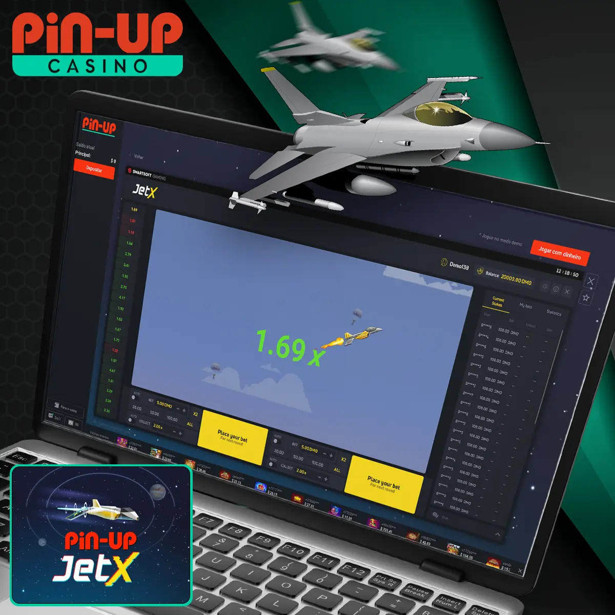 Pin-Up JetX: revisão