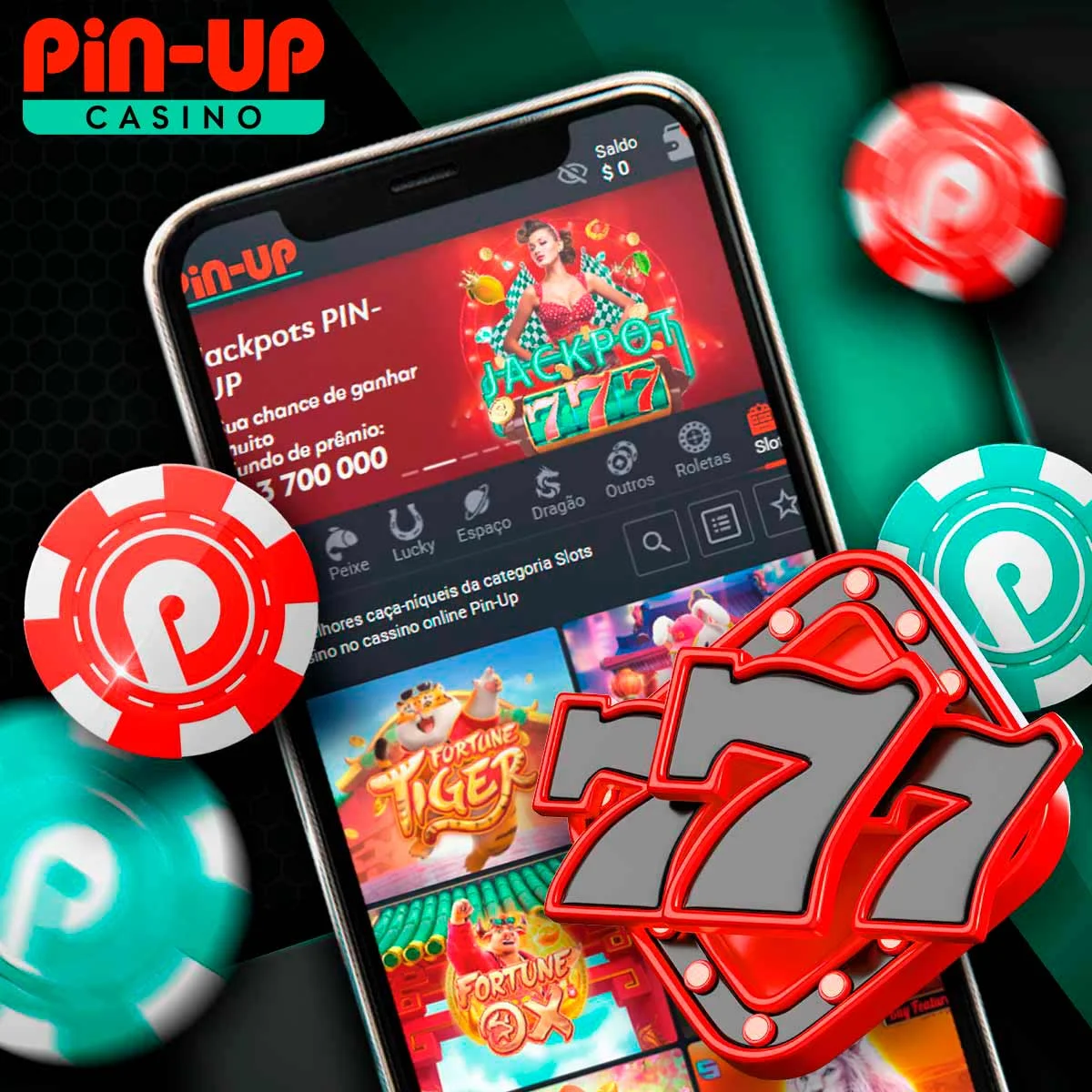 Jogos caça-níqueis da Pin-Up Casino no mercado brasileiro